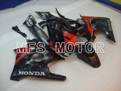 Honda CBR600 F2 1991-1994 ABS Fairing - Factory Style - Black Red - MFS4876 - Fairings Kit