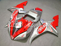 Yamaha YZF-R1 2002-2003 Injection ABS Fairing - Fortuna - Red Silver - MFS4964 - Fairings Kit
