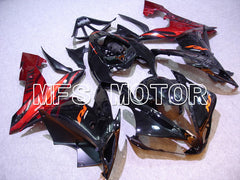 Yamaha YZF-R1 2004-2006 Injection ABS Fairing - Flame - Black Red - MFS5020 - Fairings Kit
