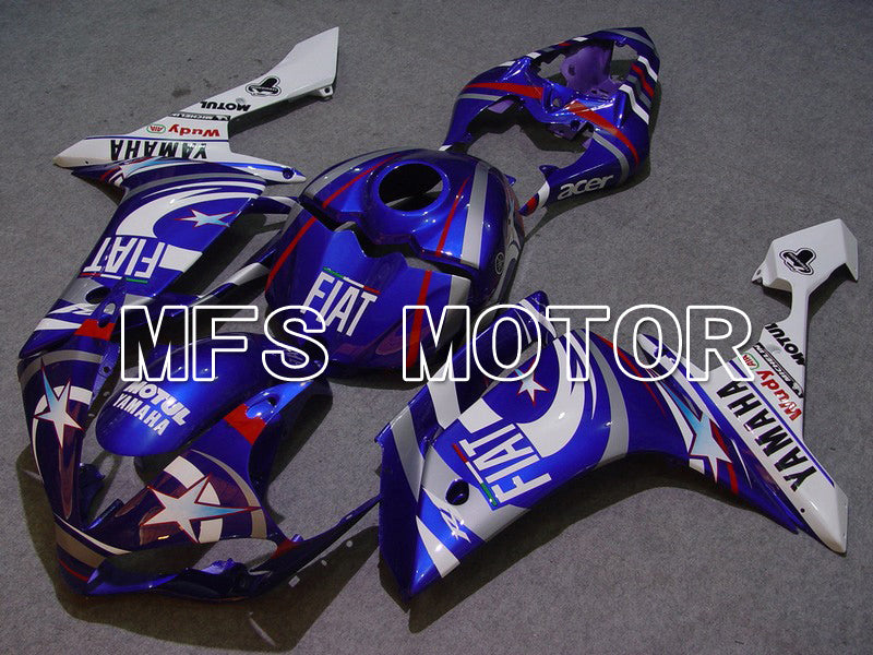 Yamaha YZF-R1 2007-2008 Injection ABS Fairing - FIAT - Blue White - MFS5057 - Fairings Kit