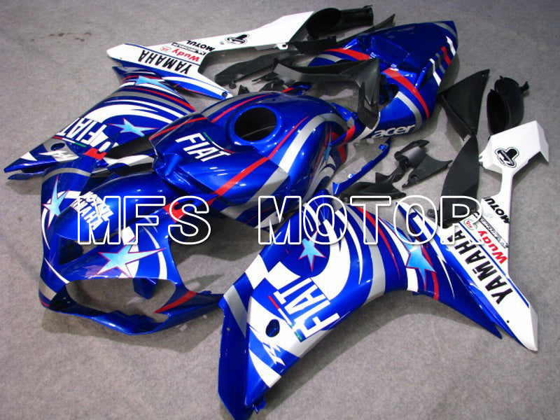 Yamaha YZF-R1 2007-2008 Injection ABS Fairing - FIAT - Blue White - MFS5058 - Fairings Kit