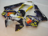Honda CBR600RR 2003-2004 ABS Injection Fairing - Camel - Yellow Blue - MFS5139 - Fairings Kit