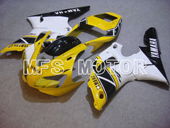 Yamaha YZF-R1 1998-1999 Injection ABS Fairing - Factory Style - Black White Yellow - MFS5154 - Fairings Kit