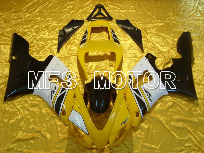 Yamaha YZF-R1 1998-1999 Injection ABS Fairing - Factory Style - Black White Yellow - MFS5156 - Fairings Kit