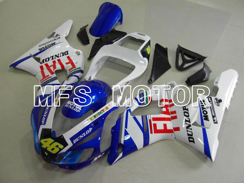 Yamaha YZF-R1 1998-1999 Injection ABS Fairing - FIAT - Blue White - MFS5170 - Fairings Kit