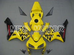 Honda CBR600RR 2003-2004 ABS Injection Fairing - Others - Yellow Black - MFS5184 - Fairings Kit