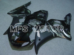 Yamaha YZF-R6 2003-2004 Injection ABS Fairing - Flame - Silver Black - MFS5210 - Fairings Kit