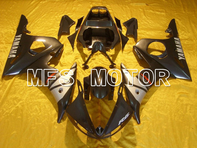 Yamaha YZF-R6 2005 Injection ABS Fairing - Factory Style - Black - MFS5269 - Fairings Kit