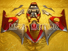 Yamaha YZF-R6 2005 Injection ABS Fairing - Factory Style - Silver Red - MFS5273 - Fairings Kit