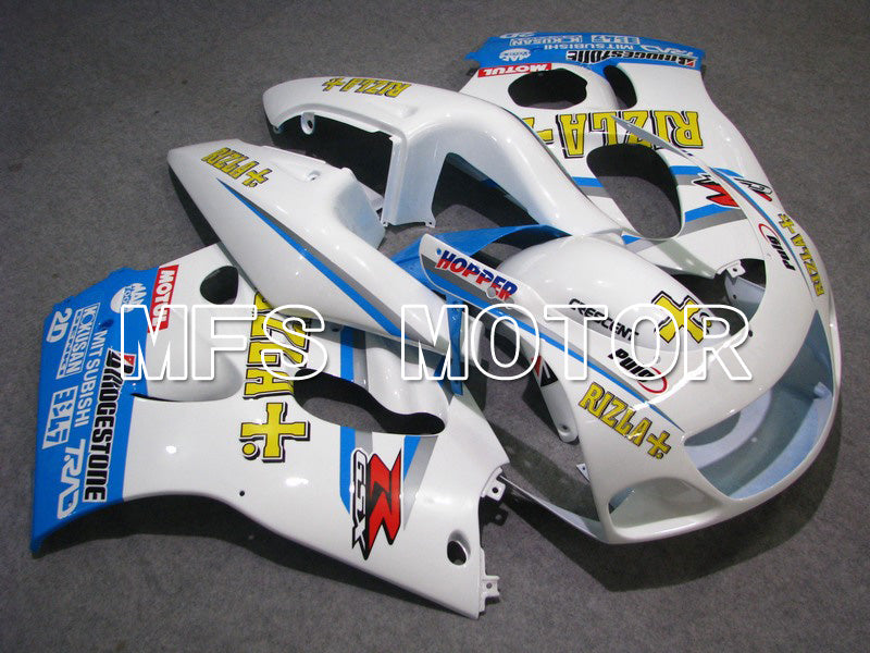 Suzuki GSXR750 1996-1999 ABS Fairing - Rizla+ - Blue White - MFS6901 - Fairings Kit