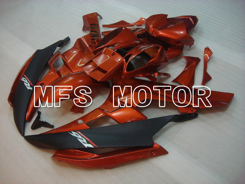 Yamaha YZF-R6 2006-2007 Injection ABS Fairing - Factory Style - Black Orange - MFS5348 - Fairings Kit