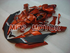 Yamaha YZF-R6 2006-2007 Injection ABS Fairing - Factory Style - Black Orange - MFS5348 - Fairings Kit