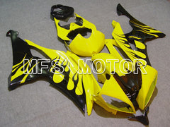 Yamaha YZF-R6 2008-2016 Injection ABS Fairing - Flame - Yellow Black - MFS5386 - Fairings Kit