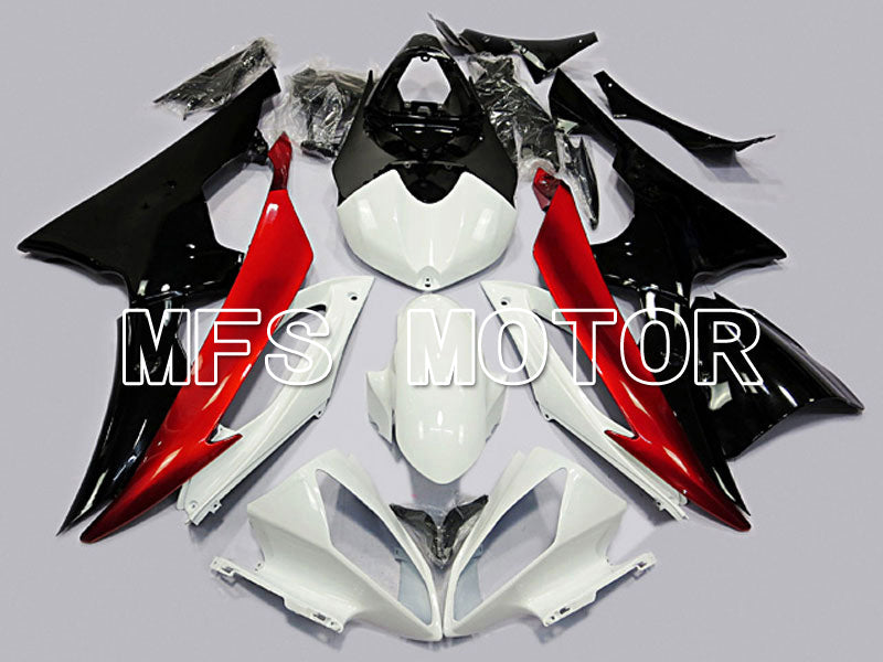 Yamaha YZF-R6 2008-2016 Injection ABS Fairing - Factory Style - White Black - MFS5411 - Fairings Kit
