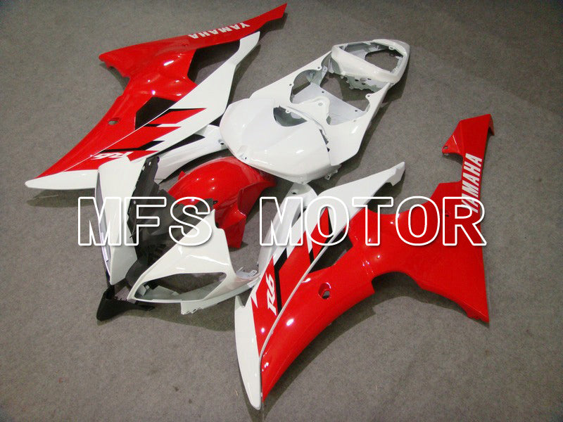 Yamaha YZF-R6 2008-2016 Injection ABS Fairing - Factory Style - Red White - MFS5413 - Fairings Kit