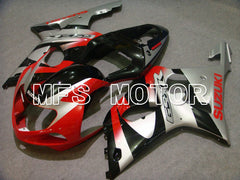 Suzuki GSXR1000 2000-2002 Injection ABS Fairing - Factory Style - Red Silver Black - MFS5472 - Fairings Kit