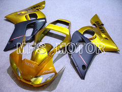 Yamaha YZF-R6 1998-2002 Injection ABS Fairing - Factory Style - Black Gold - MFS5507 - Fairings Kit