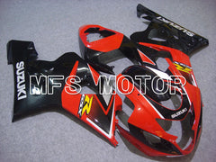 Suzuki GSXR1000 2005-2006 Injection ABS Fairing - Factory Style - Black Red - MFS5601 - Fairings Kit