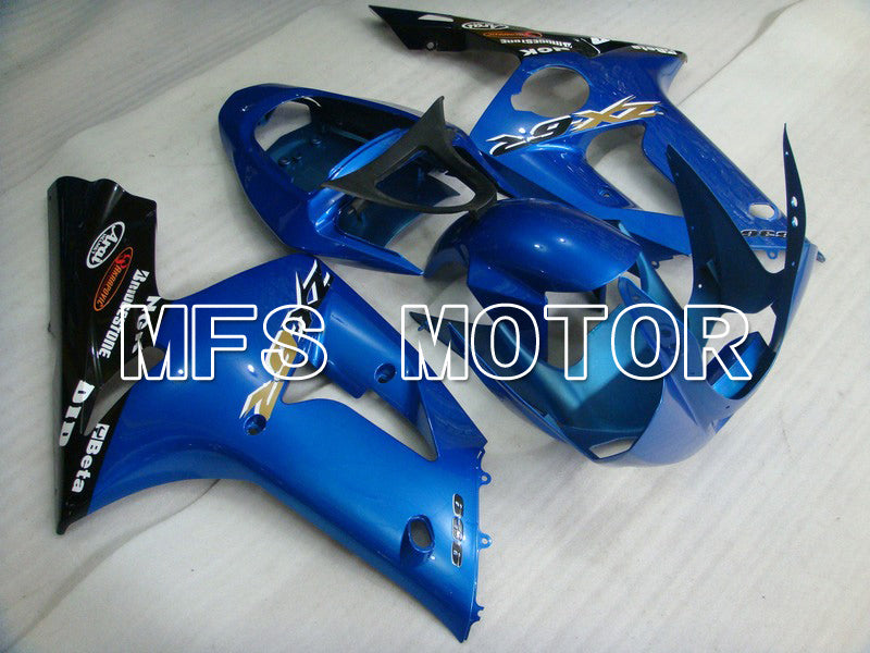 Kawasaki NINJA ZX6R 2003-2004 Injection ABS Fairing - Factory Style - Blue - MFS5649 - Fairings Kit