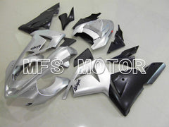 Kawasaki NINJA ZX10R 2004-2005 Injection ABS Fairing - Factory Style - Black Silver - MFS5954 - Fairings Kit