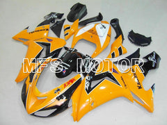 Kawasaki NINJA ZX10R 2006-2007 Injection ABS Fairing - Factory Style - Yellow - MFS5995 - Fairings Kit