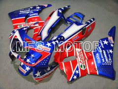 Honda CBR900RR 919 1996-1997 ABS Fairing - Castrol - Red Blue - MFS6082 - Fairings Kit