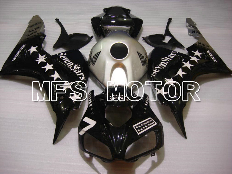 Honda CBR1000RR 2006-2007 Injection ABS Fairing - SevenStars - Silver Black - MFS6125 - Fairings Kit