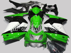 Kawasaki NINJA EX250 2008-2012 Injection ABS Fairing - Factory Style - Black Green - MFS6140 - Fairings Kit