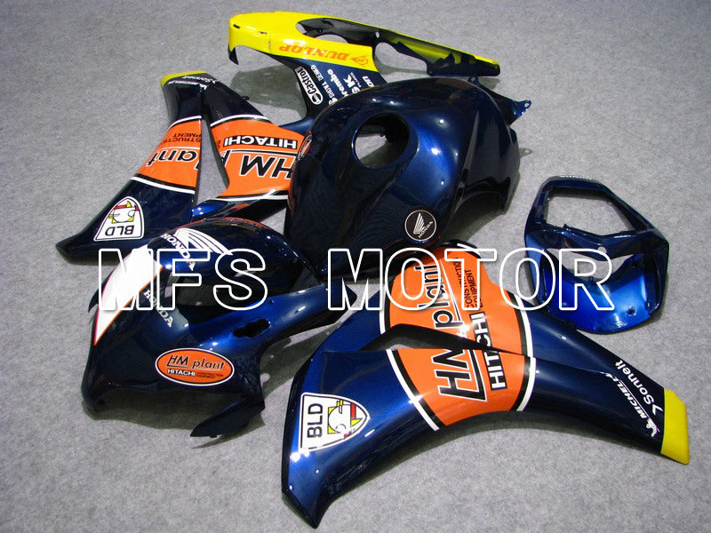 Honda CBR1000RR 2008-2011 Injection ABS Fairing - HM Plant - Blue Orange - MFS6170 - Fairings Kit