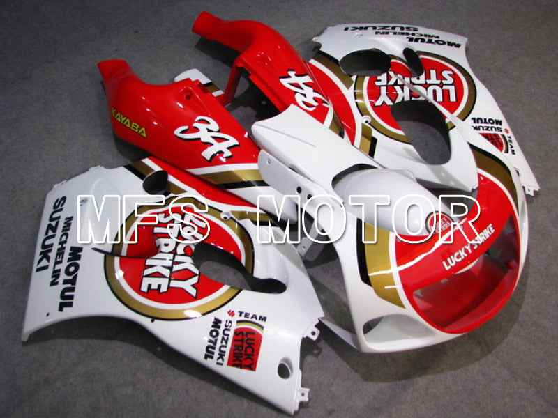 Suzuki RGV250 VJ23 1996-1999 ABS Fairing - Lucky Strike - Red White - MFS6214 - Fairings Kit