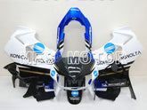 Honda VFR800 1998-2001 ABS Fairing - Konica Minolta - Black White - MFS6355 - Fairings Kit
