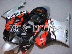 Honda VTR1000 RC51 2000-2006 ABS Fairing - Factory Style - Black Red Silver - MFS6389 - Fairings Kit