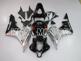 Honda CBR600RR 2007-2008 Injection ABS Fairing - Factory Style - Black Silver - MFS6401 - Fairings Kit