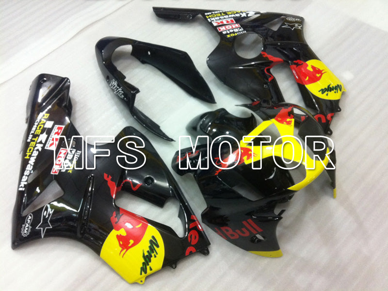 Kawasaki NINJA ZX12R 2002-2005 Injection ABS Fairing - Red Bull - Black - MFS6439 - Fairings Kit