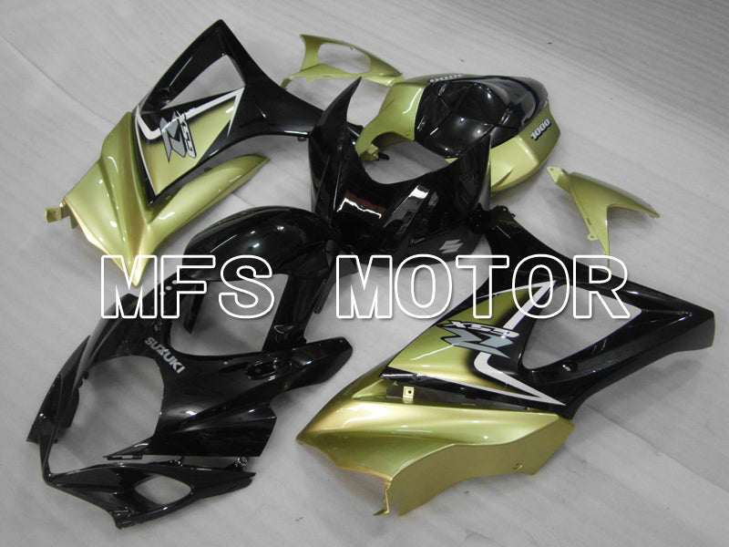 Suzuki GSXR1000 2005-2006 Injection ABS Fairing - Factory Style - Black Yellow - MFS6454 - Fairings Kit