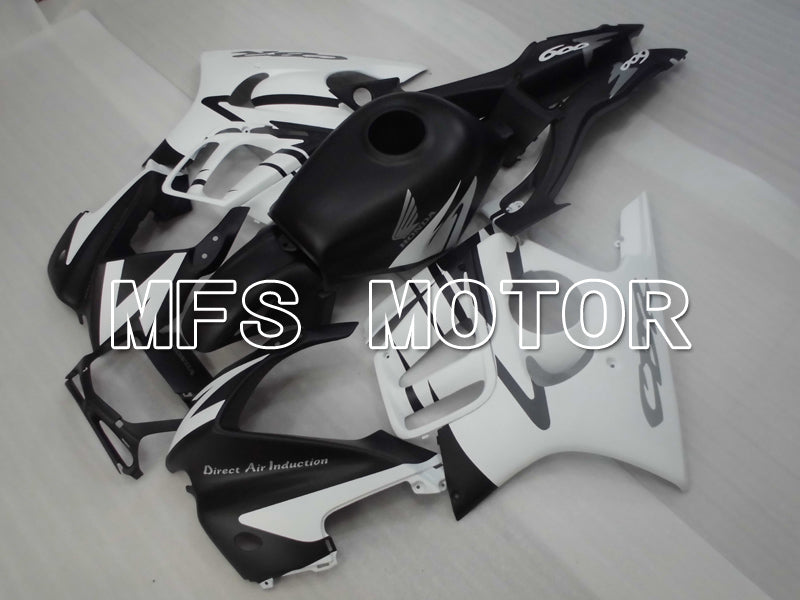 Honda CBR600 F3 1997-1998 Injection ABS Fairing - Factory Style - Black White Matte - MFS6464 - Fairings Kit