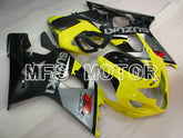 Suzuki GSXR600 GSXR750 2004-2005 Injection ABS Fairing - Factory Style - Black Yellow - MFS2276 - Fairings Kit