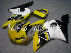 Yamaha YZF-R6 1998-2002 Injection ABS Fairing - Factory Style - Black White Yellow - MFS8264 - Fairings Kit