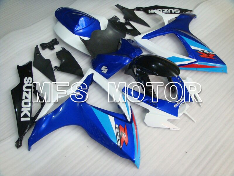 Suzuki GSXR600 GSXR750 2006-2007 Injection ABS Fairing - Factory - Blue White - MFS4962 - Fairings Kit