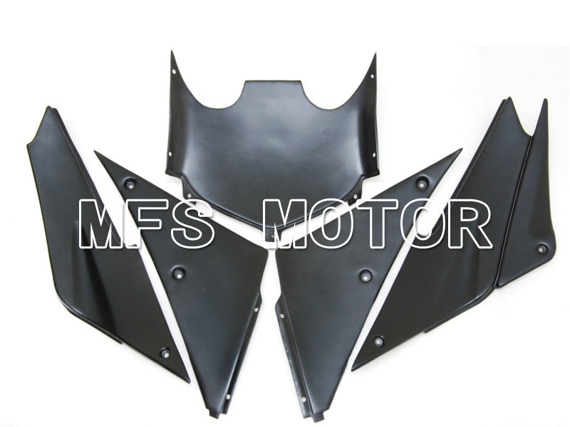 Kawasaki NINJA ZX6R 2005-2006 Injection ABS Fairing - Flame - Black Red - MFS6440 - Fairings Kit