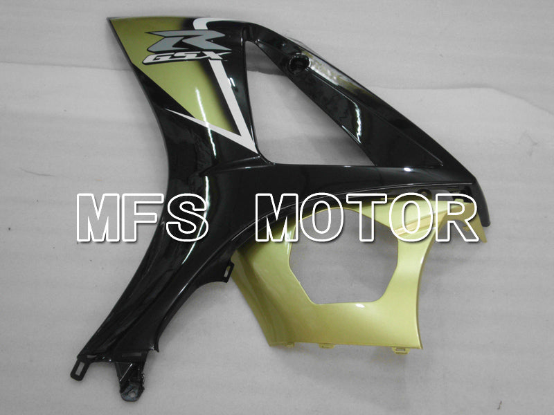 Suzuki GSXR1000 2007-2008 Injection ABS Fairing - Factory Style - Black Gold - MFS6469 - Fairings Kit