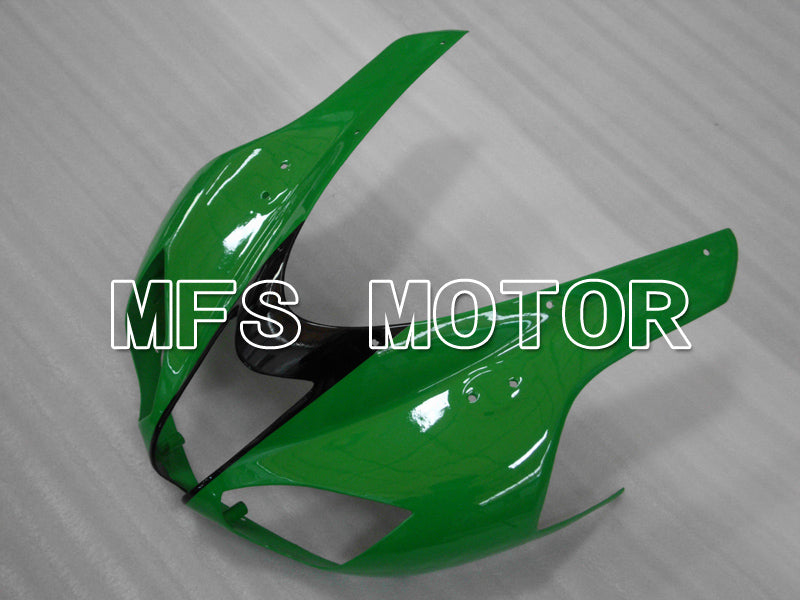 Kawasaki NINJA ZX6R 2007-2008 Injection ABS Fairing - Flame - Black Green - MFS6442 - Fairings Kit