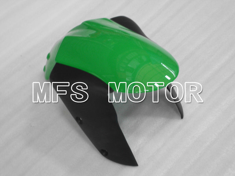 Kawasaki NINJA ZX6R 2007-2008 Injection ABS Fairing - Flame - Black Green - MFS6442 - Fairings Kit