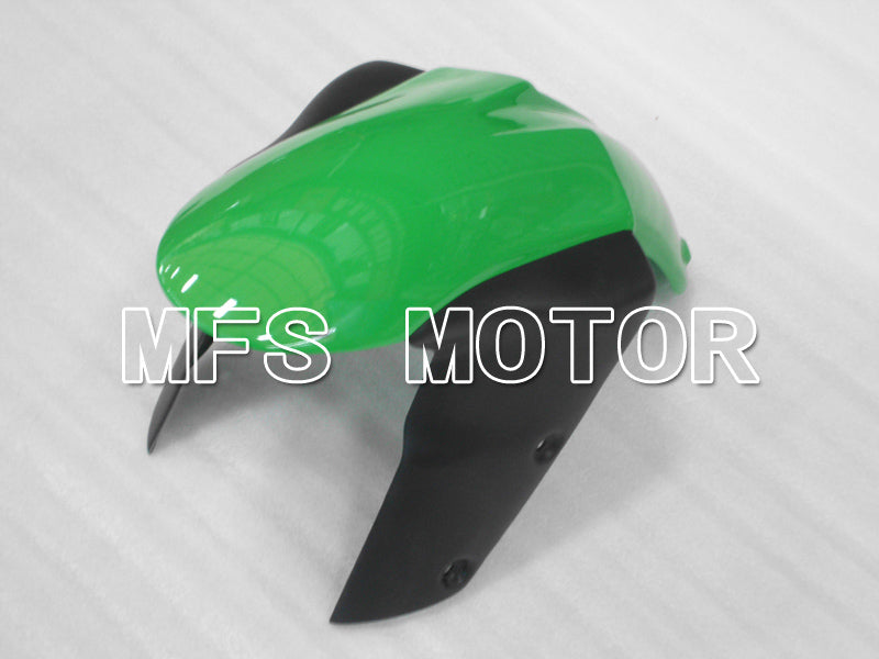 Kawasaki NINJA ZX6R 2007-2008 Injection ABS Fairing - Flame - Black Green - MFS6442 - Fairings Kit
