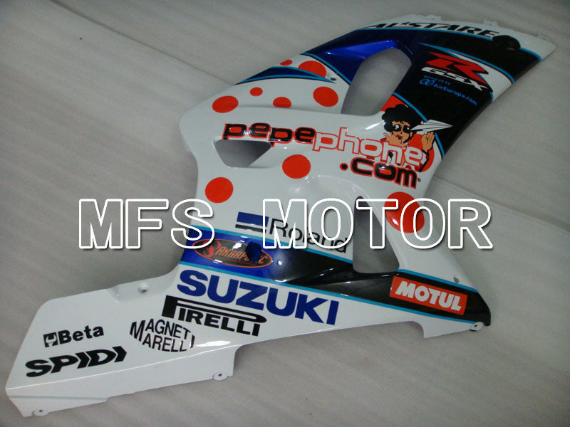 Suzuki GSXR750 2000-2003 Injection ABS Fairing - Dark Dog - Blue White - MFS6934 - Fairings Kit
