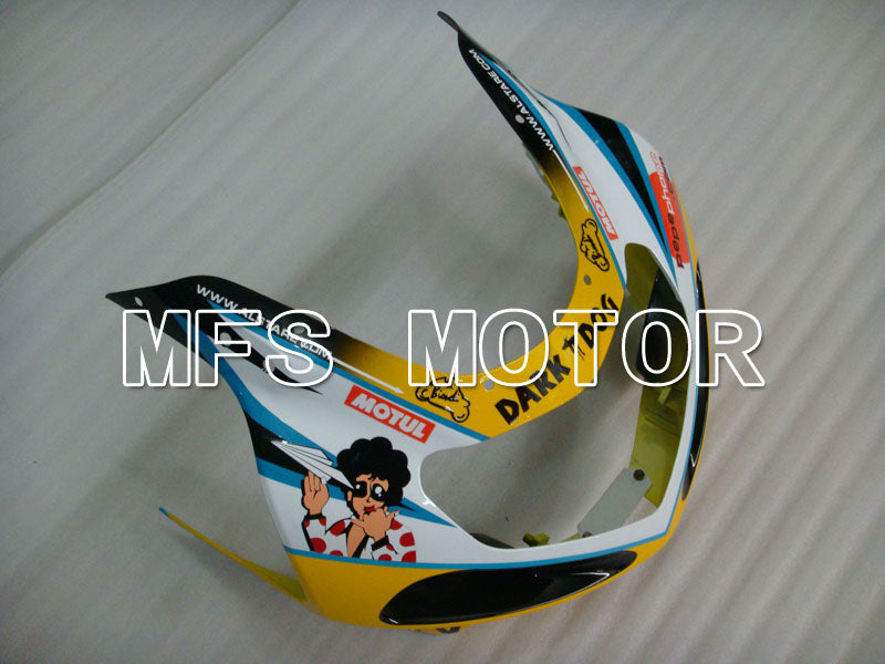 Suzuki GSXR600 2001-2003 Injection ABS Fairing - Dark Dog - Blue White - MFS2062 - Fairings Kit