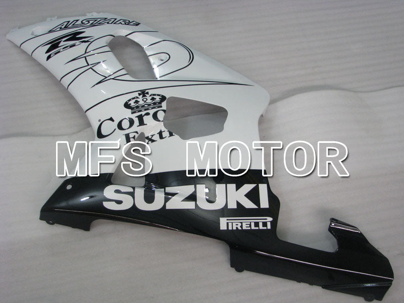 Suzuki GSXR750 2000-2003 Injection ABS Fairing - Conora - Black White - MFS6935 - Fairings Kit