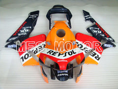 Honda CBR600RR 2003-2004 Injection ABS Fairing - Repsol - Orange Red Blue - MFS2081 - Fairings Kit