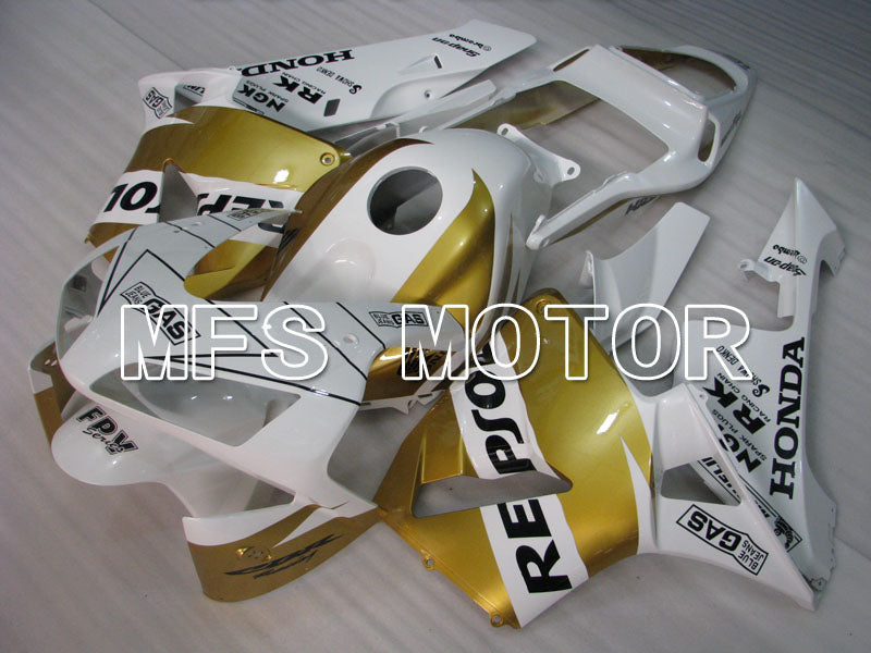 Honda CBR600RR 2003-2004 Injection ABS Fairing - Repsol - White Gold - MFS2082 - Fairings Kit