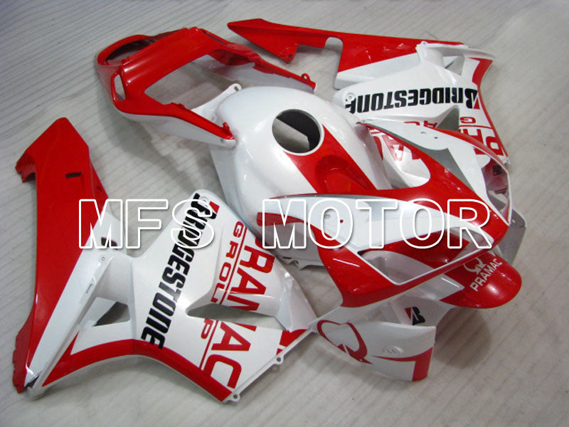 Honda CBR600RR 2003-2004 ABS Injection Fairing - PRAMAC - Red White - MFS2084 - Fairings Kit